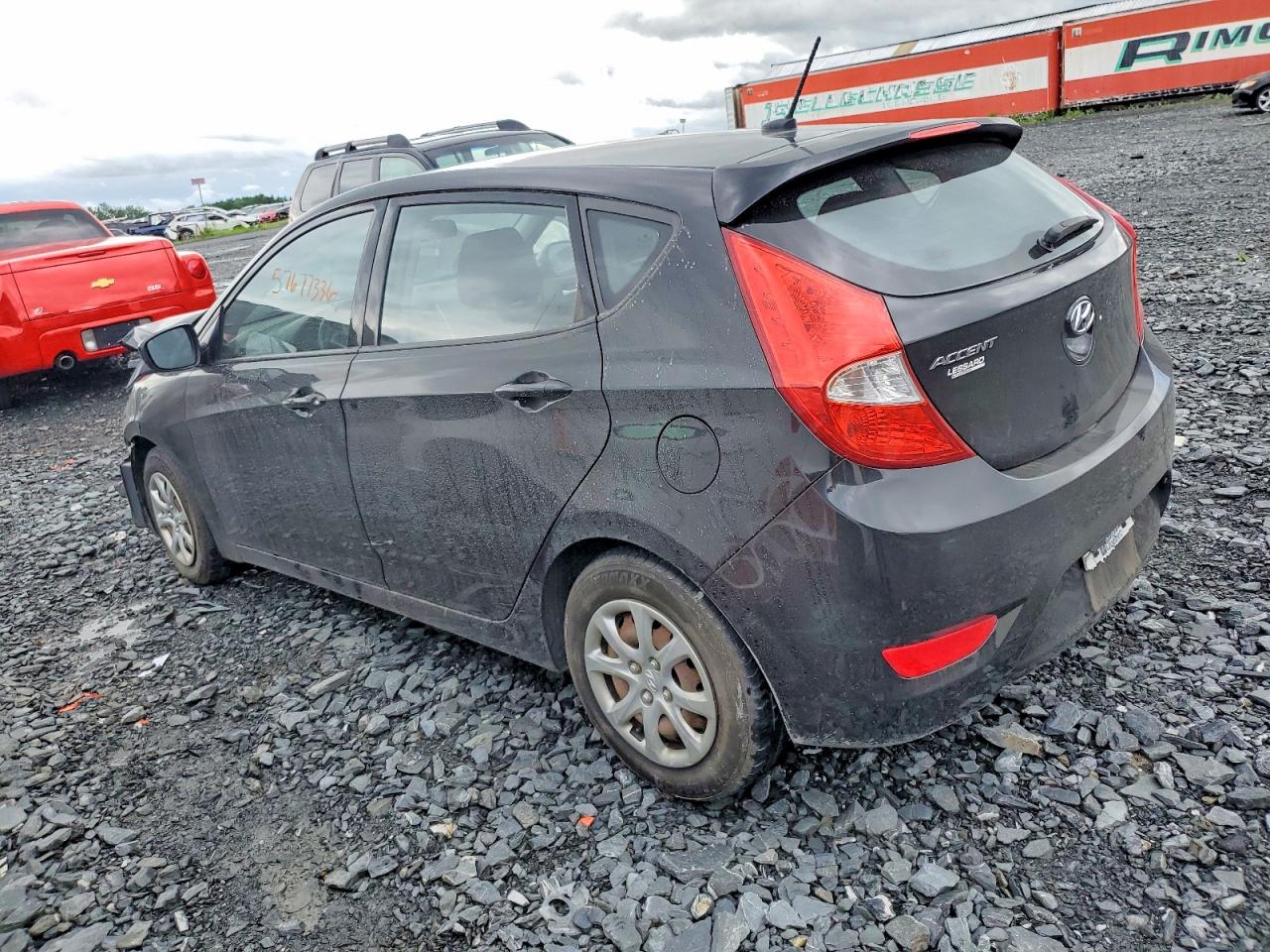 2013 Hyundai Accent Gs Black vin: KMHCT5AE4DU060241