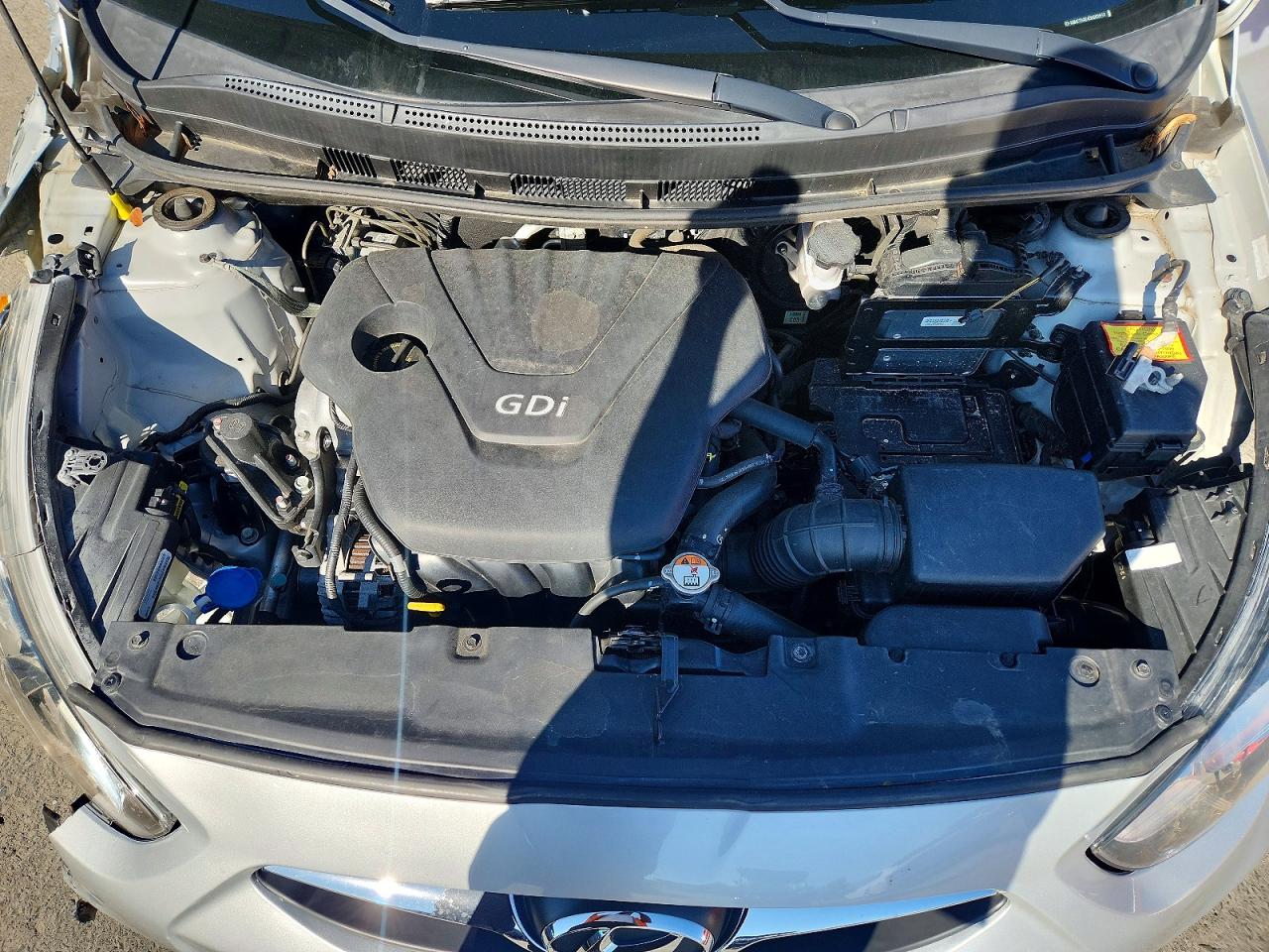 2013 Hyundai Accent Gs Silver vin: KMHCT5AE4DU093613