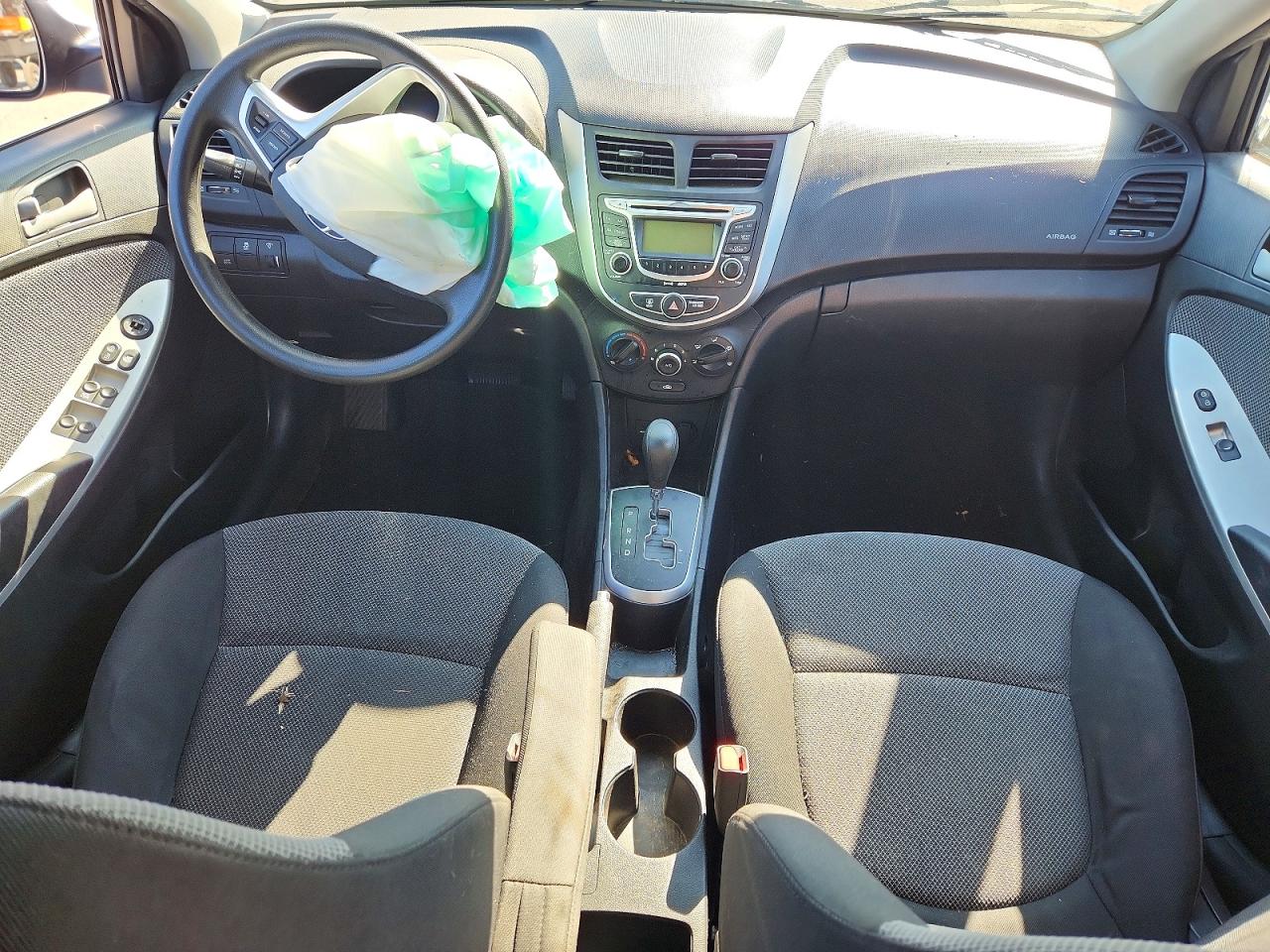 2013 Hyundai Accent Gs Silver vin: KMHCT5AE4DU093613
