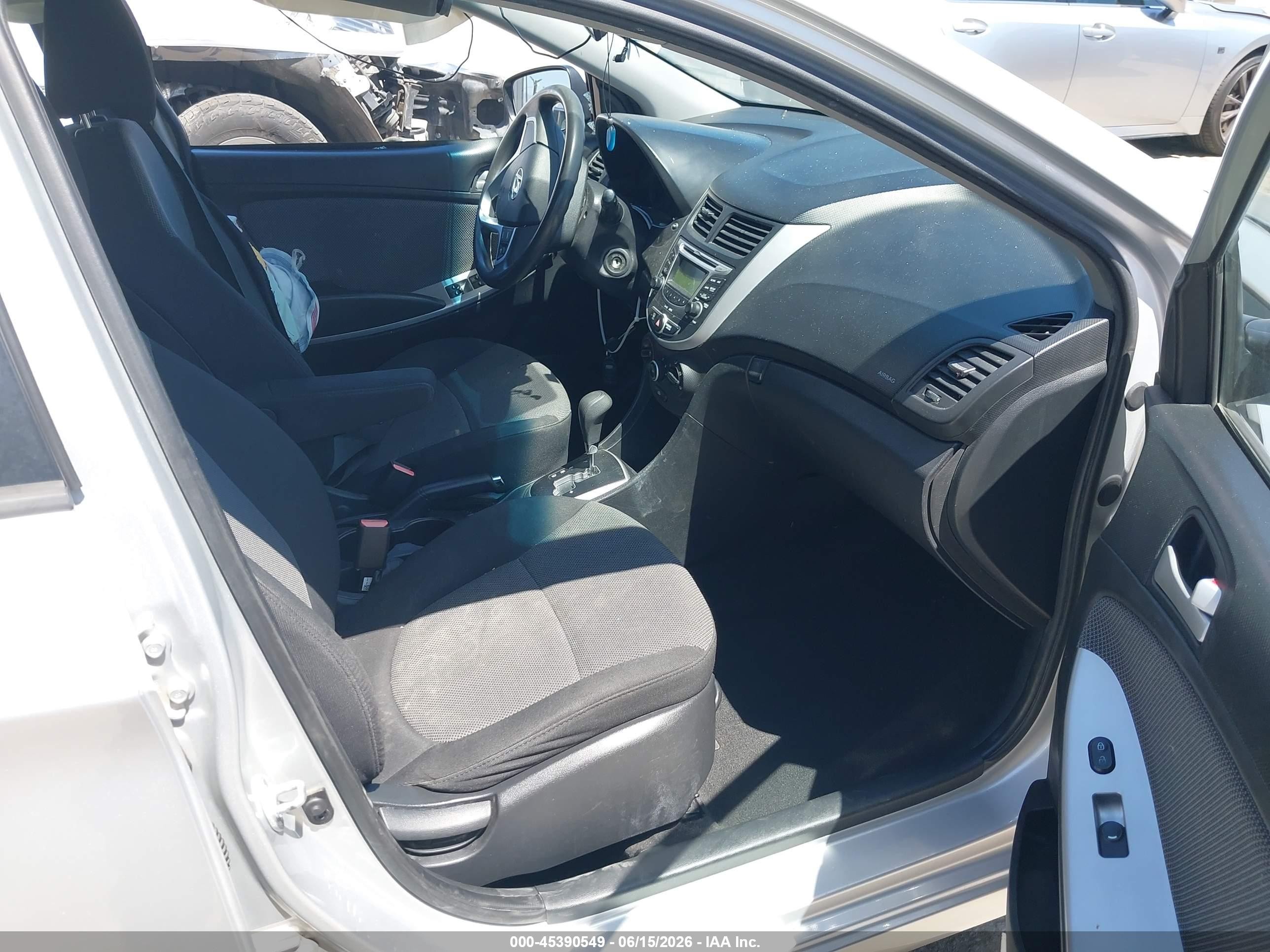 2013 Hyundai Accent Gs Gray vin: KMHCT5AE4DU098178