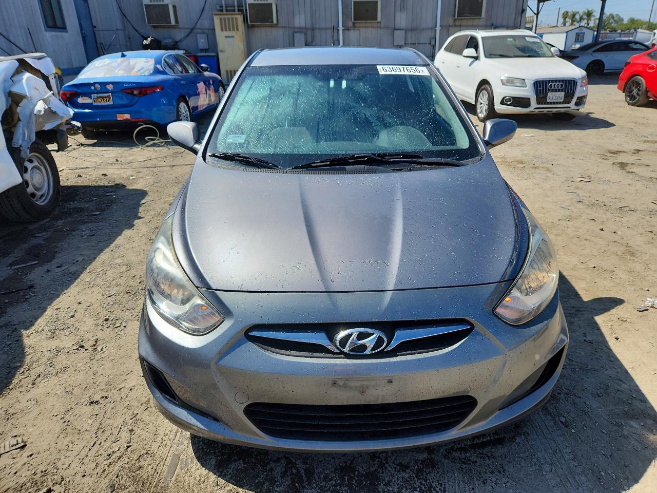 2014 Hyundai Accent Gs Серый vin: KMHCT5AE4EU141788