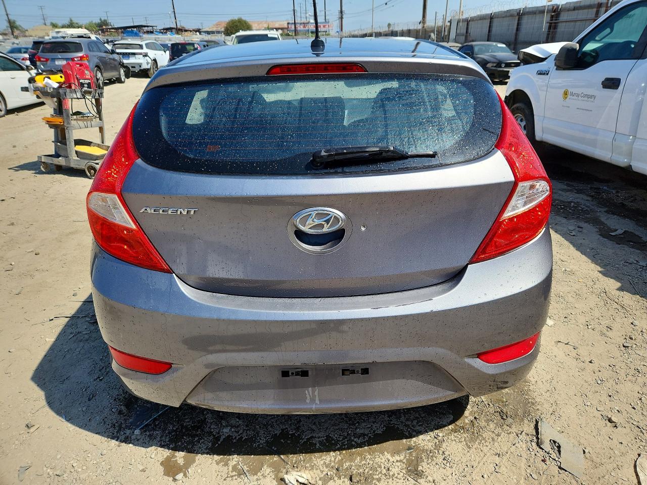 2014 Hyundai Accent Gs Серый vin: KMHCT5AE4EU141788