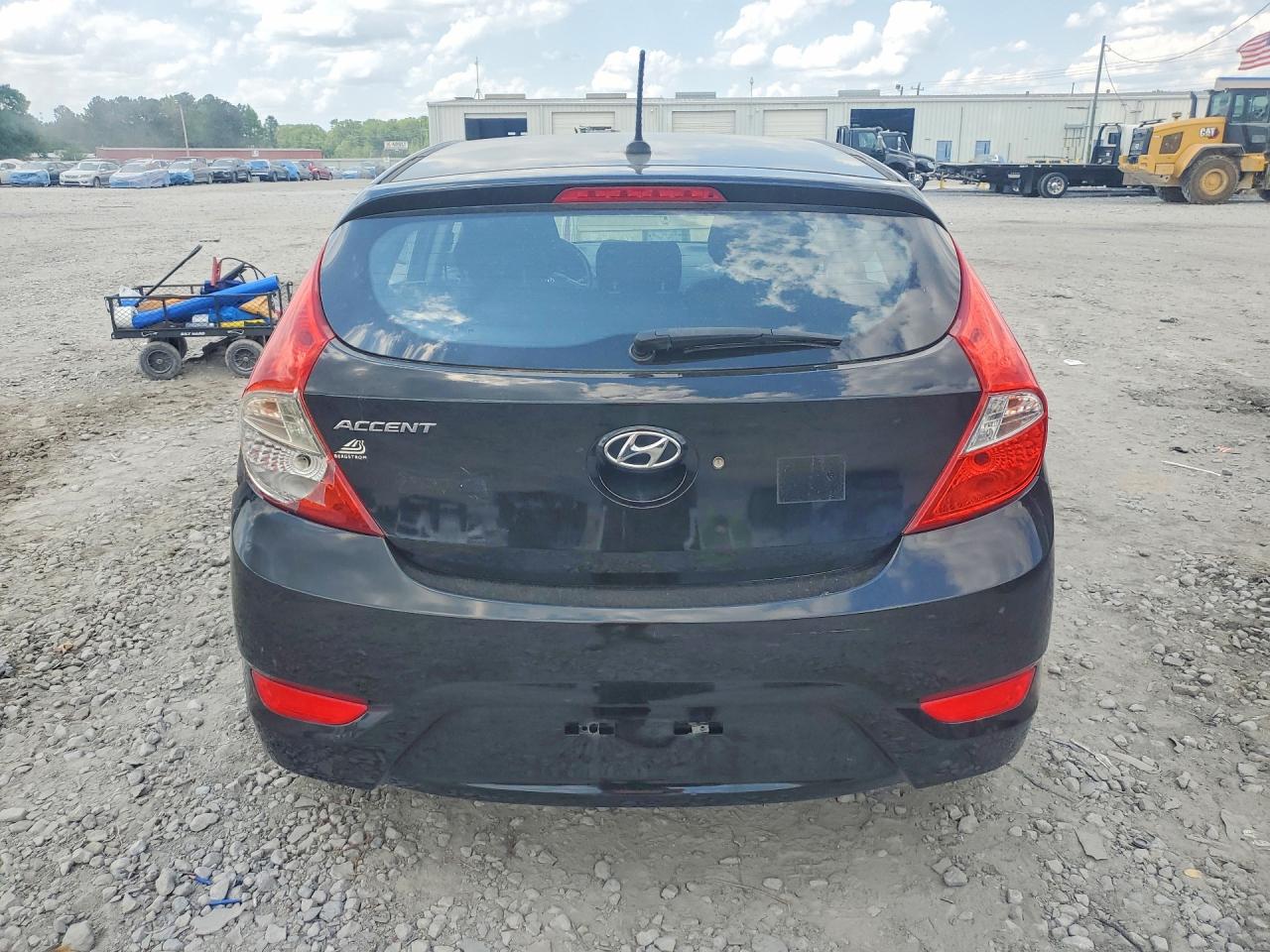2014 Hyundai Accent Gs Black vin: KMHCT5AE4EU173494