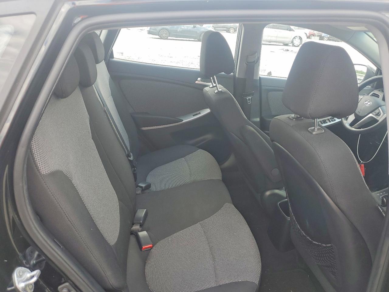 2014 Hyundai Accent Gs Black vin: KMHCT5AE4EU173494