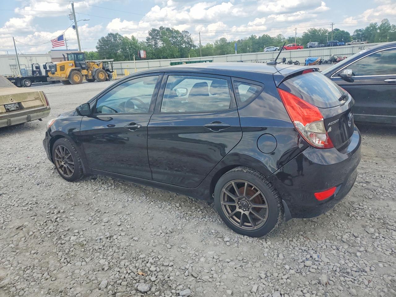 2014 Hyundai Accent Gs Black vin: KMHCT5AE4EU173494