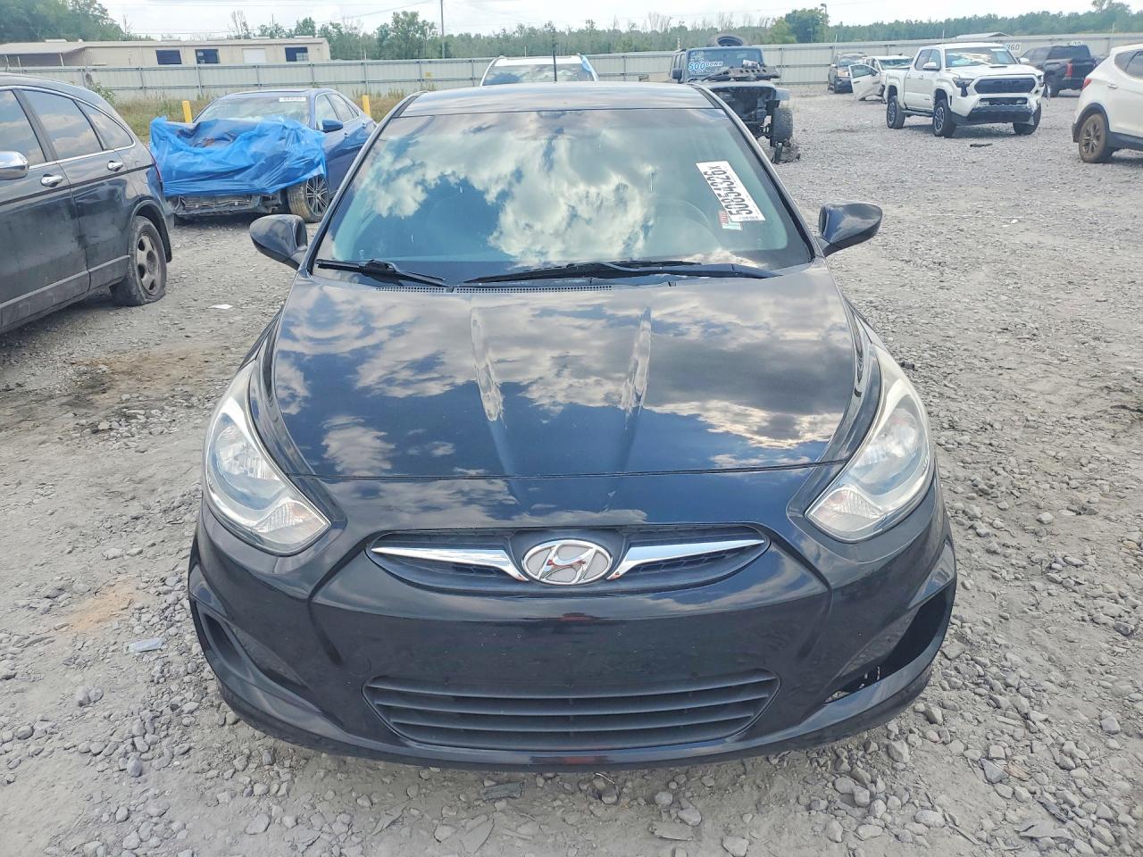 2014 Hyundai Accent Gs Black vin: KMHCT5AE4EU173494
