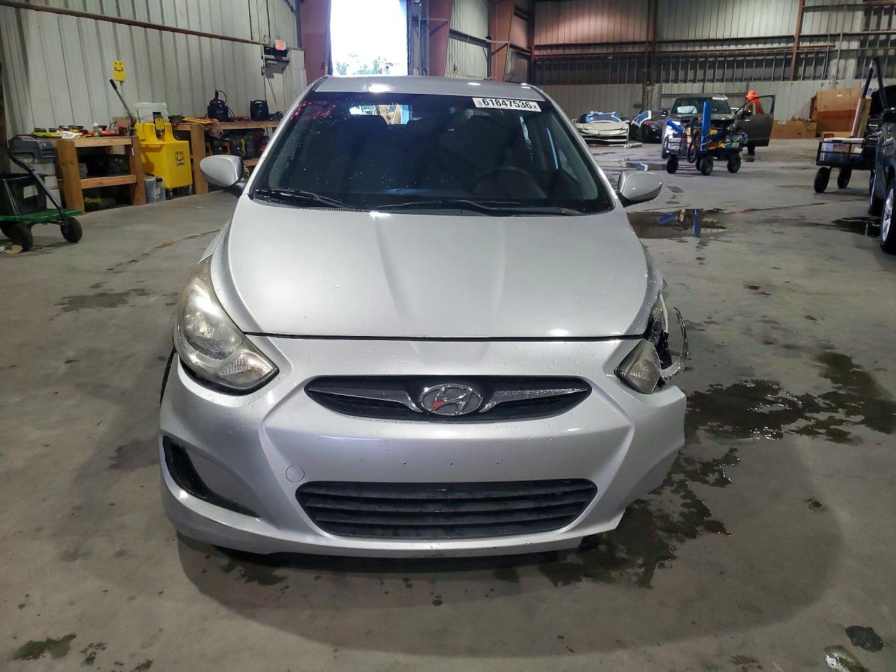 2012 Hyundai Accent Gs Gray vin: KMHCT5AE5CU005201