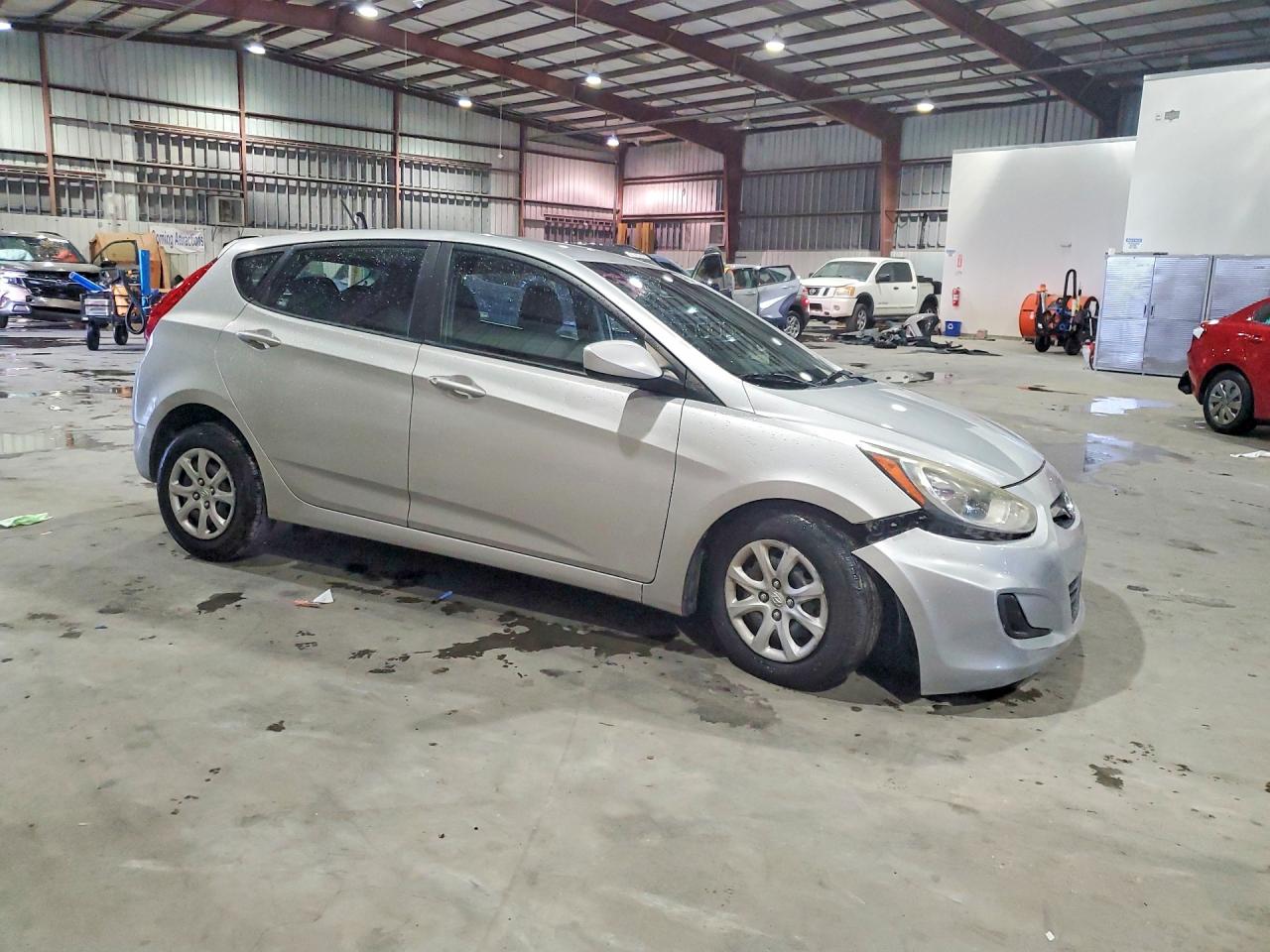 2012 Hyundai Accent Gs Gray vin: KMHCT5AE5CU005201