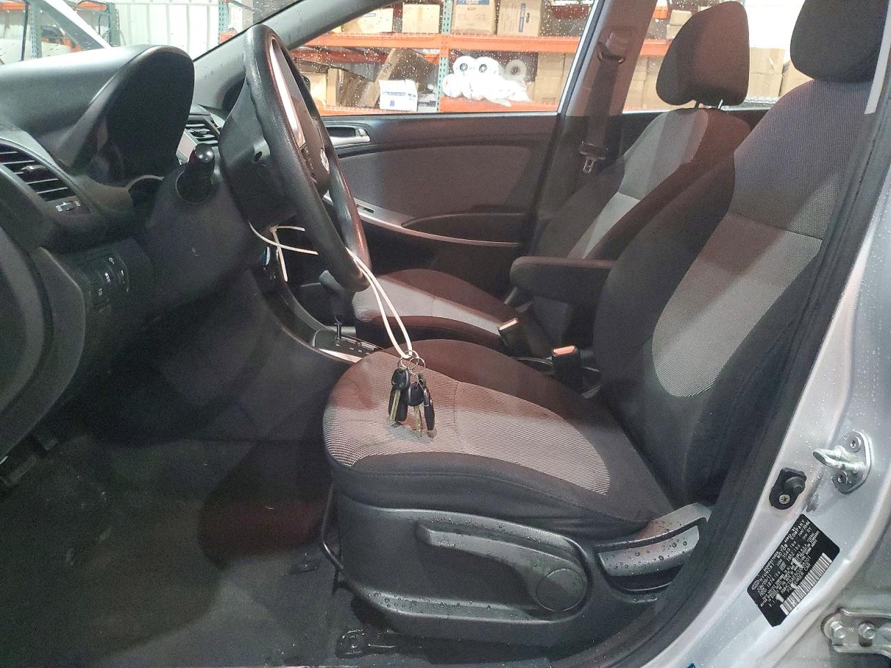 2012 Hyundai Accent Gs Gray vin: KMHCT5AE5CU005201
