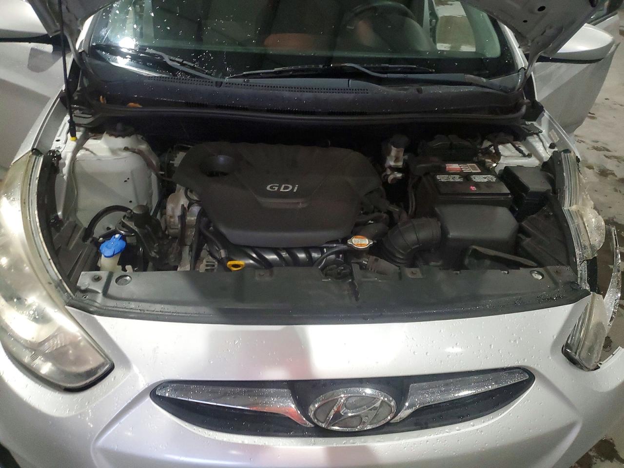 2012 Hyundai Accent Gs Gray vin: KMHCT5AE5CU005201