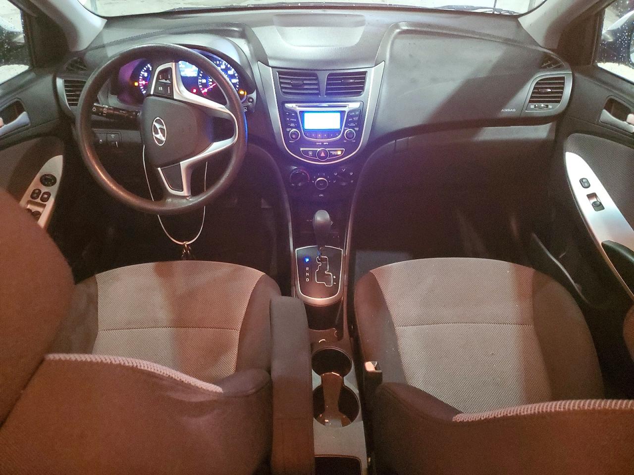 2012 Hyundai Accent Gs Gray vin: KMHCT5AE5CU005201