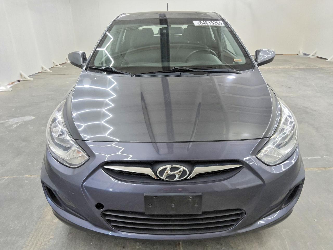 2012 Hyundai Accent Gs Серый vin: KMHCT5AE5CU015923