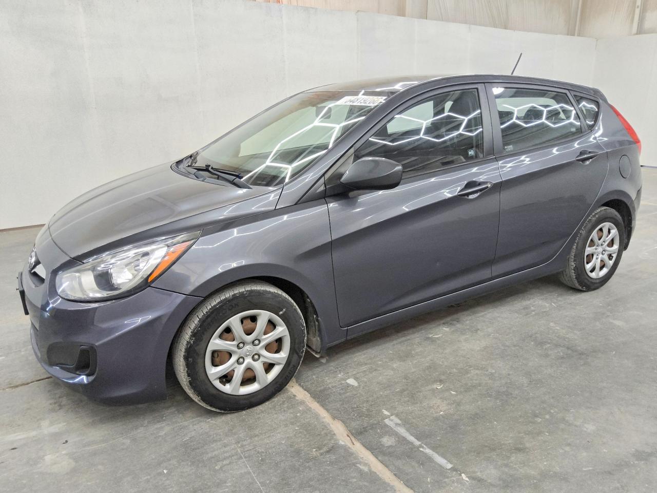2012 Hyundai Accent Gs Серый vin: KMHCT5AE5CU015923