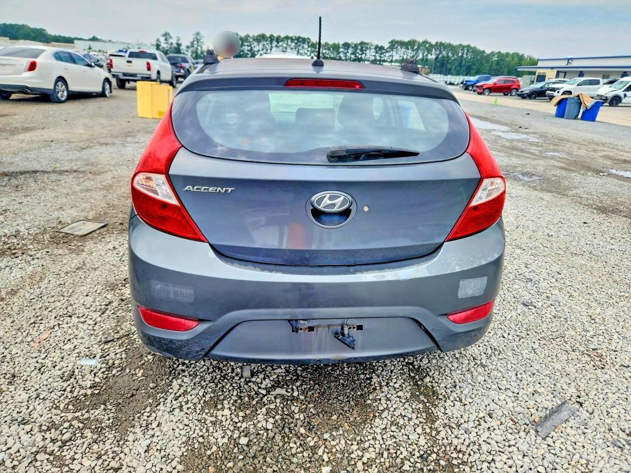 2012 Hyundai Accent Gs Charcoal vin: KMHCT5AE5CU044340