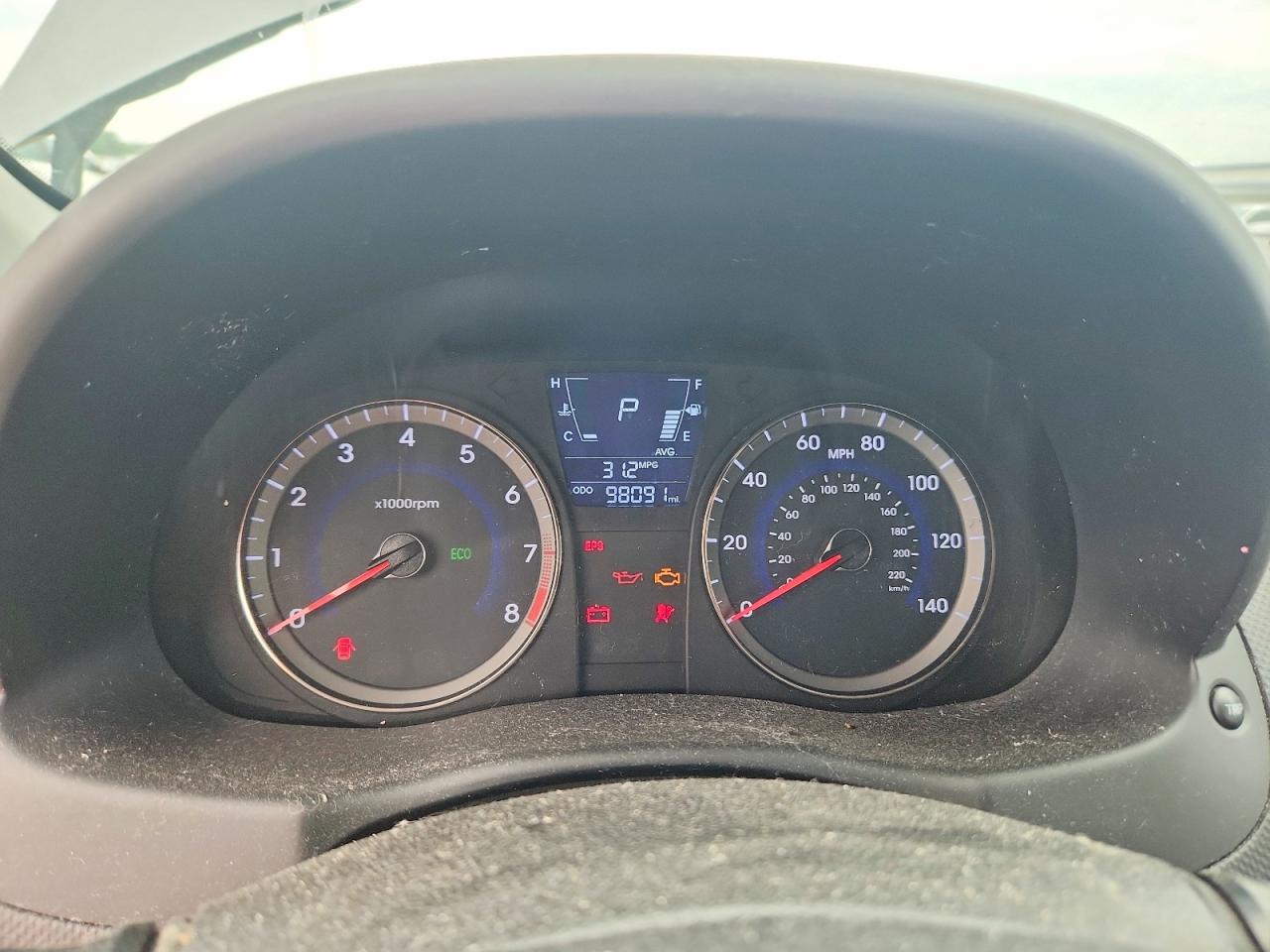 2012 Hyundai Accent Gs Charcoal vin: KMHCT5AE5CU044340