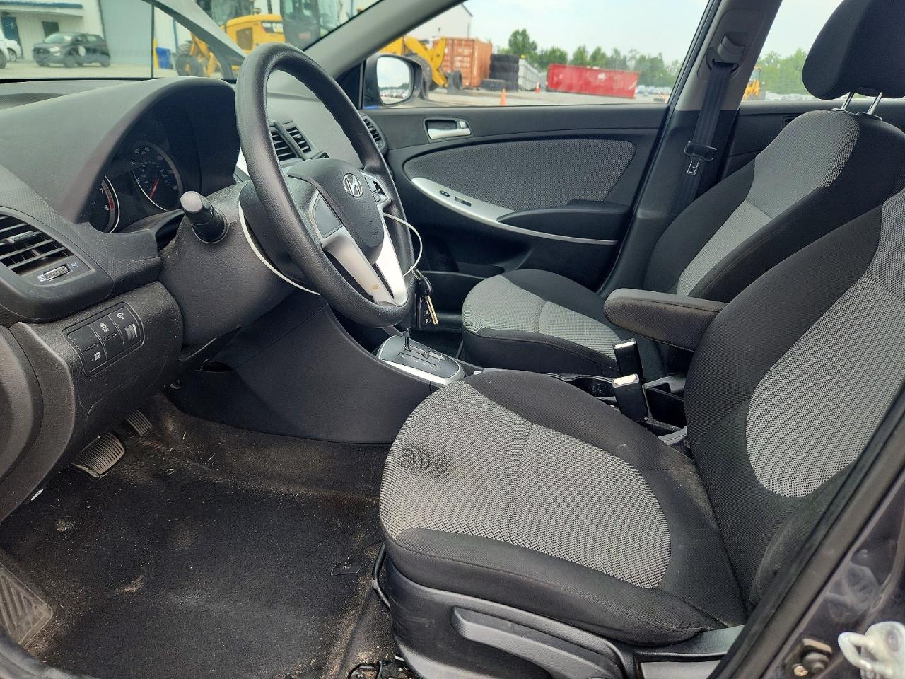 2012 Hyundai Accent Gs Charcoal vin: KMHCT5AE5CU044340