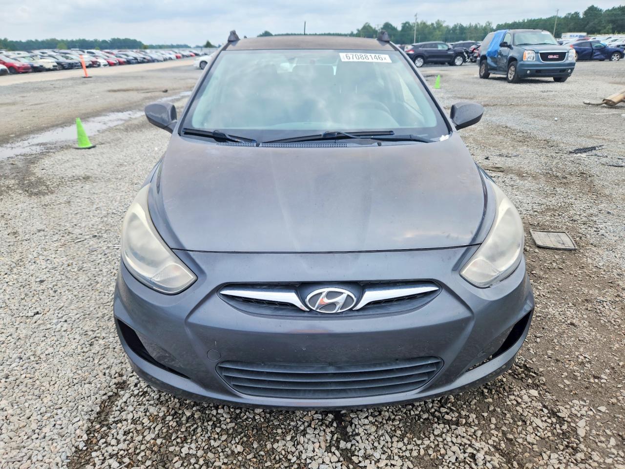 2012 Hyundai Accent Gs Charcoal vin: KMHCT5AE5CU044340