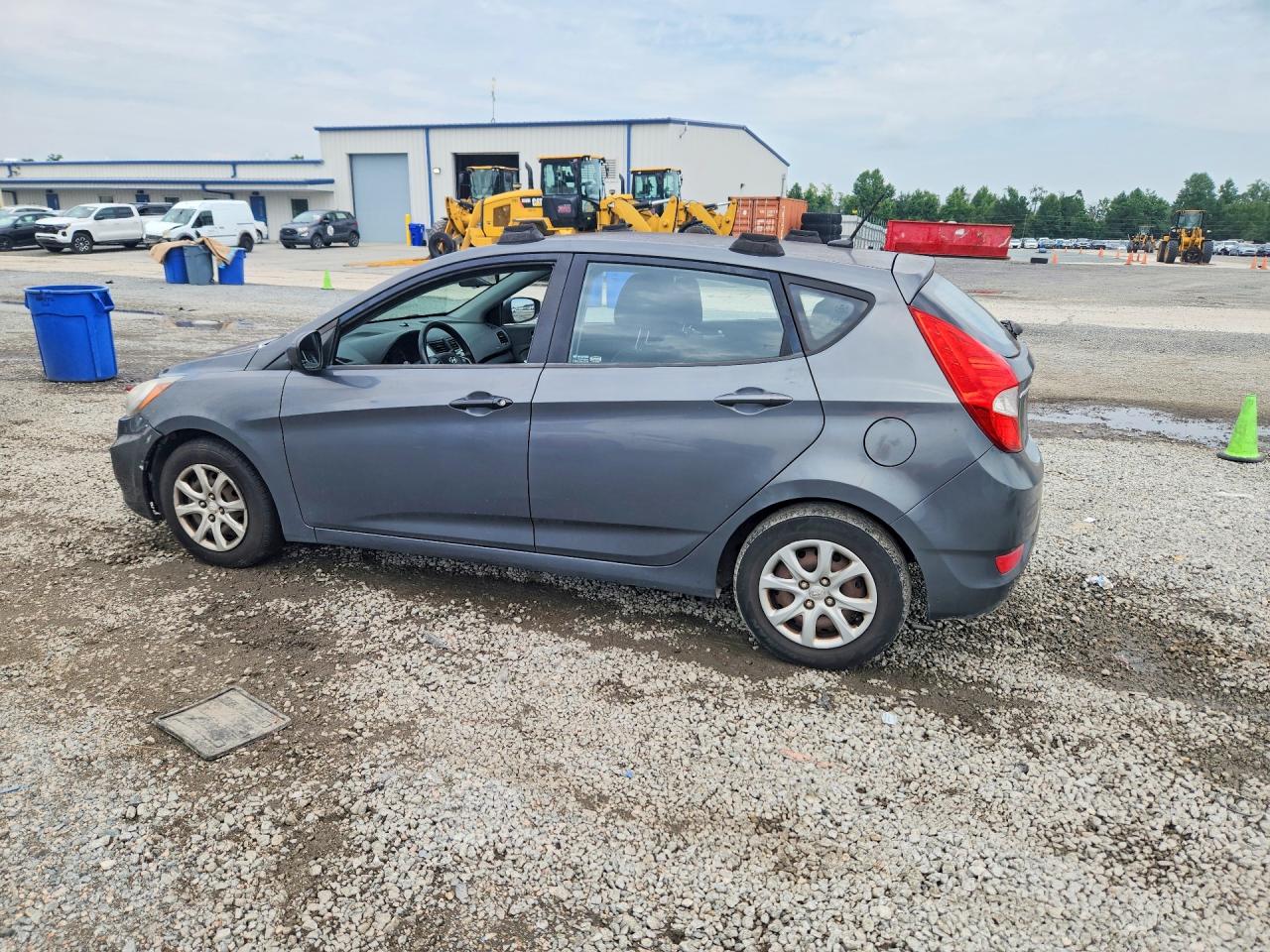 2012 Hyundai Accent Gs Charcoal vin: KMHCT5AE5CU044340