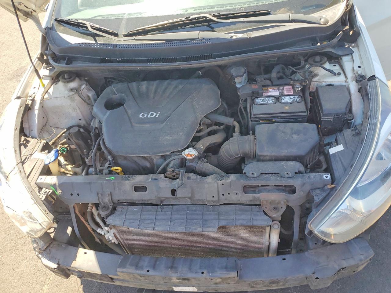 2013 Hyundai Accent Gs Белый vin: KMHCT5AE5DU063553