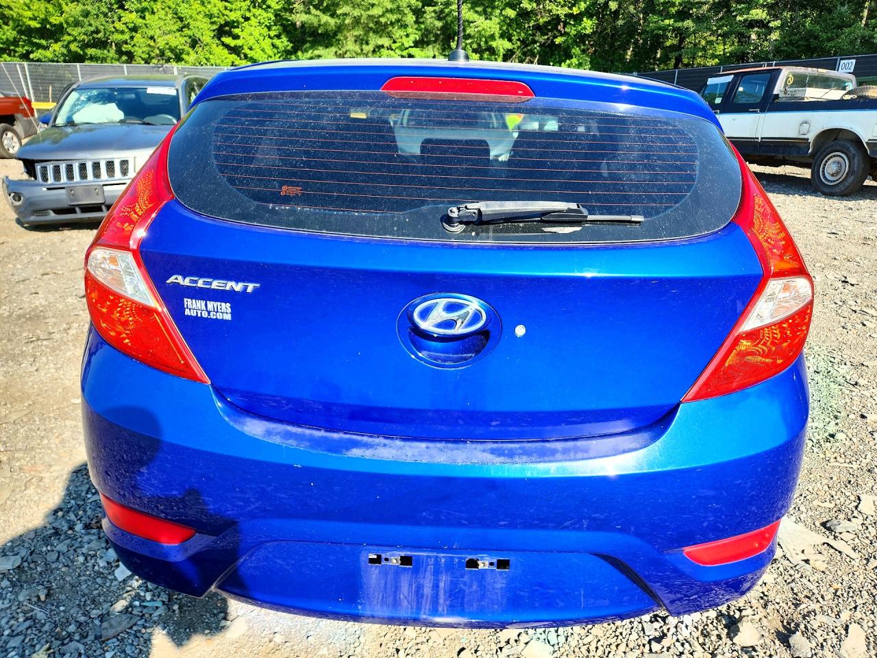 2013 Hyundai Accent Gs Синий vin: KMHCT5AE5DU097802