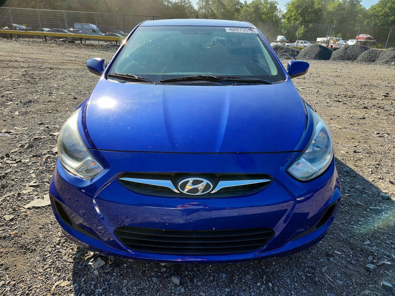 2013 Hyundai Accent Gs Синий vin: KMHCT5AE5DU097802
