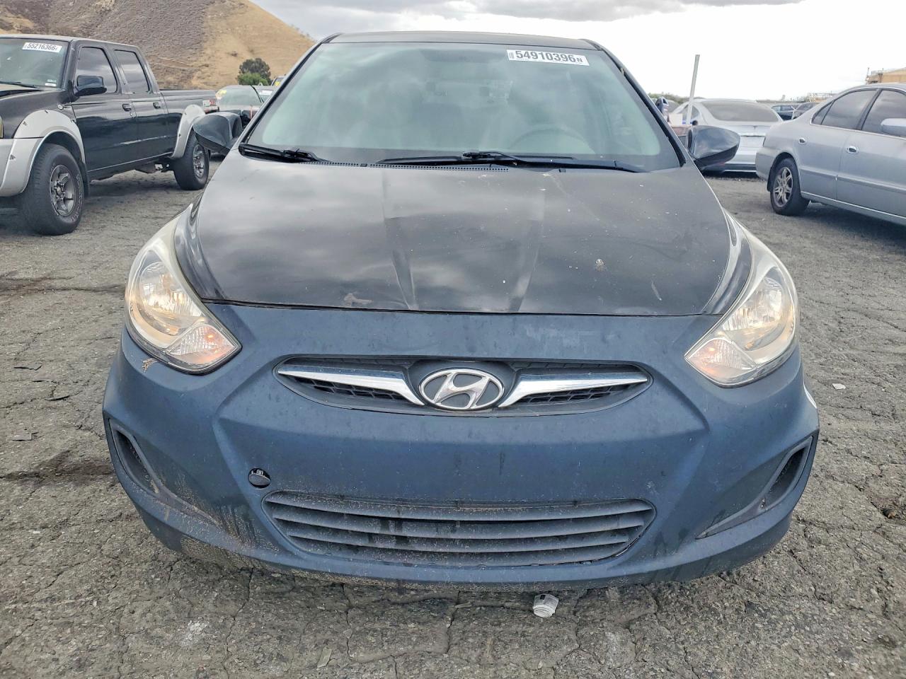 2013 Hyundai Accent Gs Черный vin: KMHCT5AE5DU127428