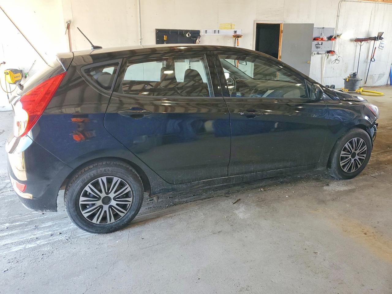 2014 Hyundai Accent Gs Black vin: KMHCT5AE5EU141251