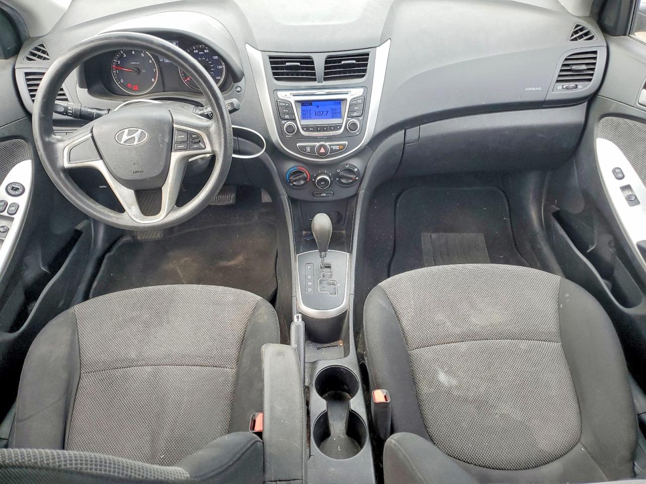 2014 Hyundai Accent Gs Black vin: KMHCT5AE5EU141251