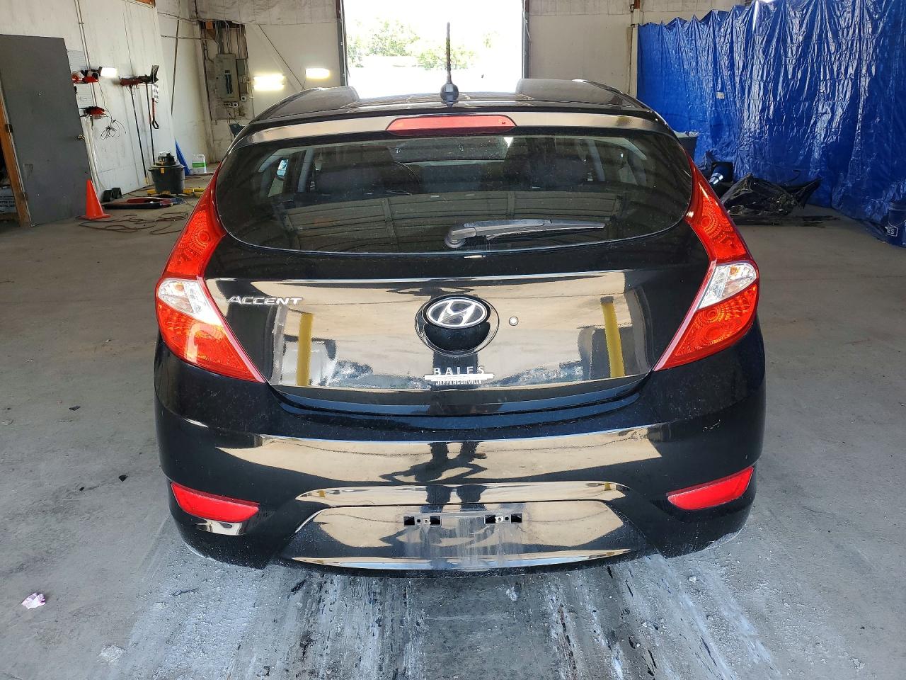 2014 Hyundai Accent Gs Black vin: KMHCT5AE5EU141251