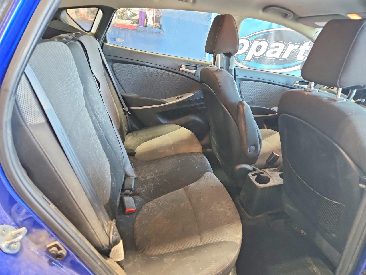 2014 Hyundai Accent Gs Blue vin: KMHCT5AE5EU166666