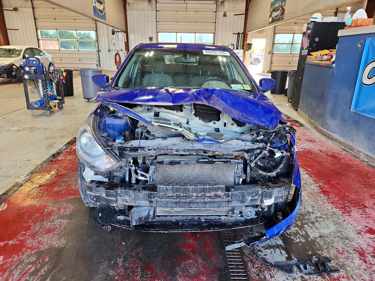 2014 Hyundai Accent Gs Blue vin: KMHCT5AE5EU166666