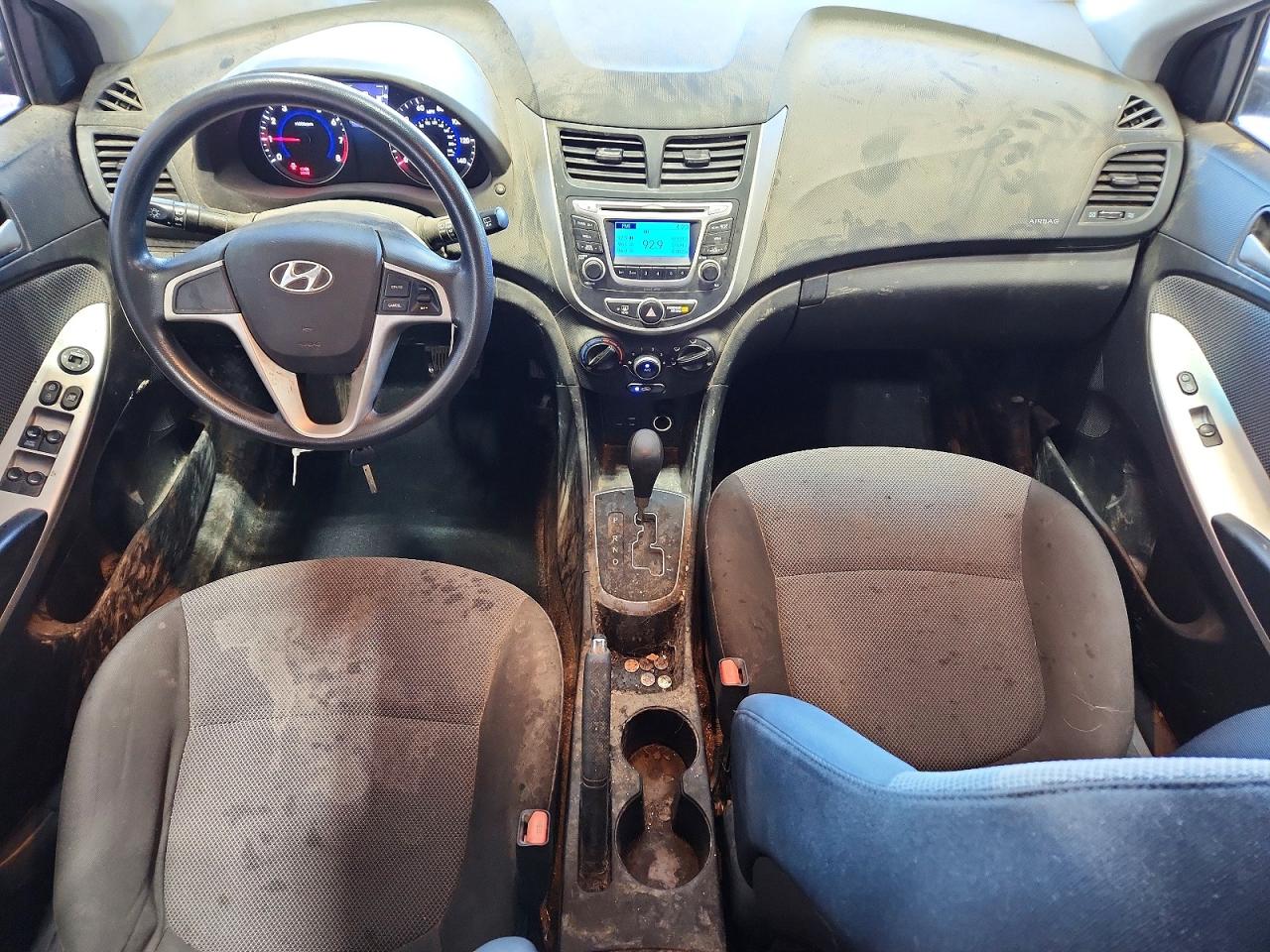 2014 Hyundai Accent Gs Blue vin: KMHCT5AE5EU166666