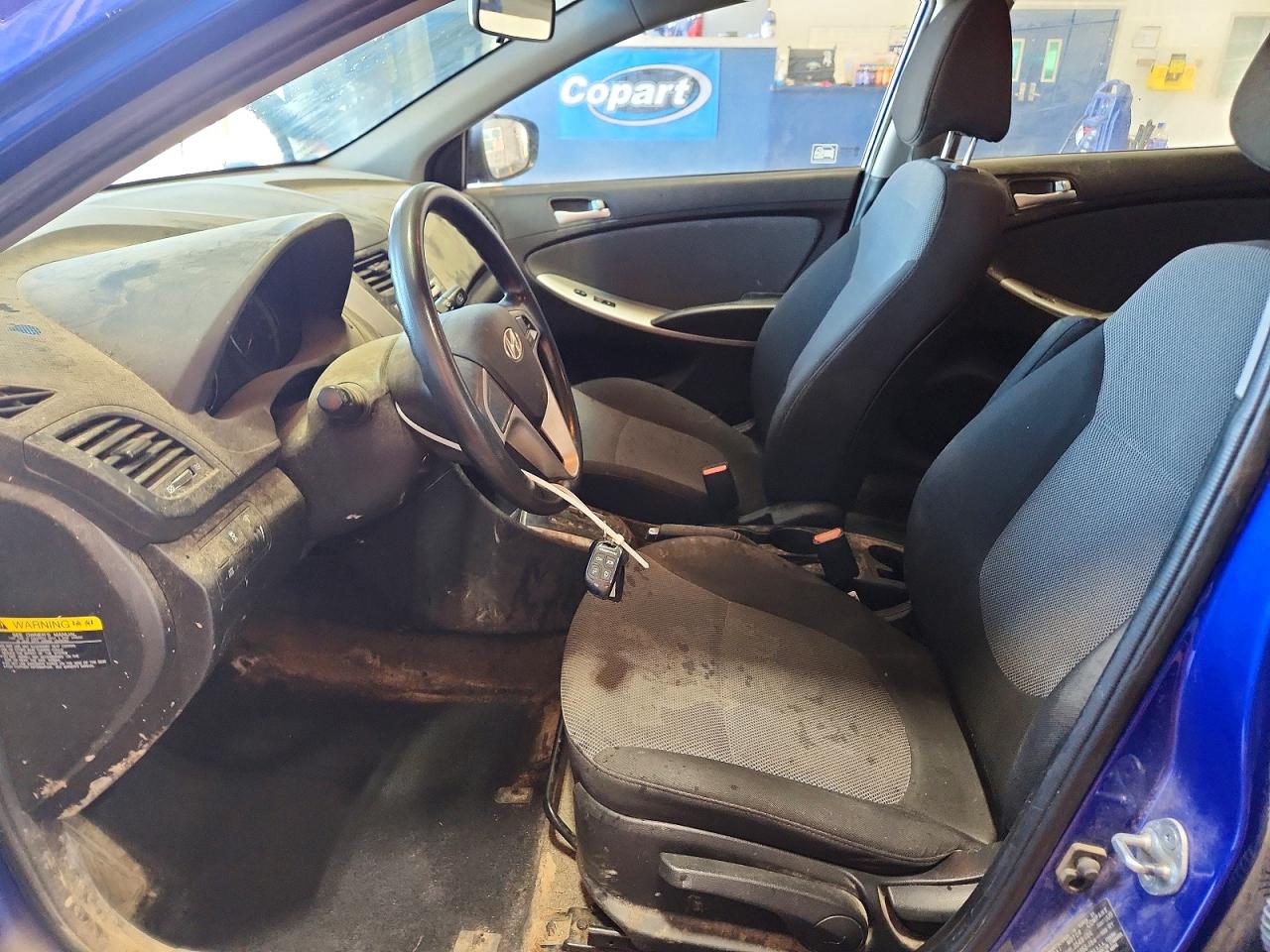 2014 Hyundai Accent Gs Blue vin: KMHCT5AE5EU166666