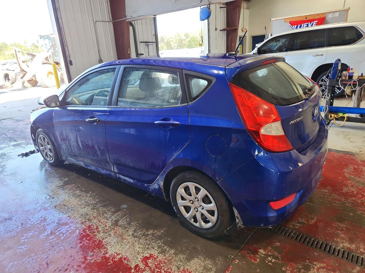 2014 Hyundai Accent Gs Blue vin: KMHCT5AE5EU166666