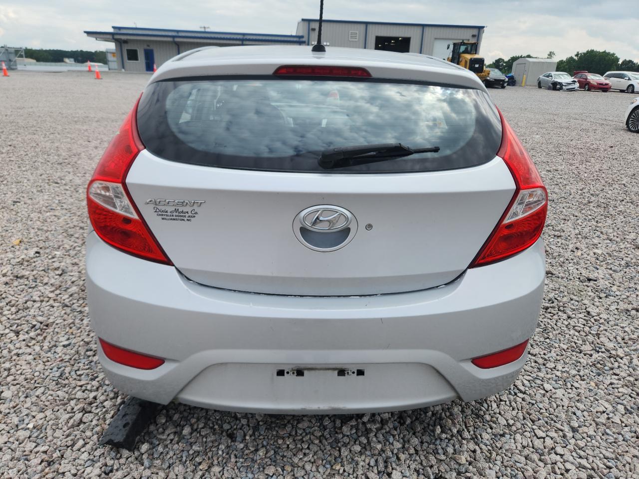 2014 Hyundai Accent Gs Silver vin: KMHCT5AE5EU172936