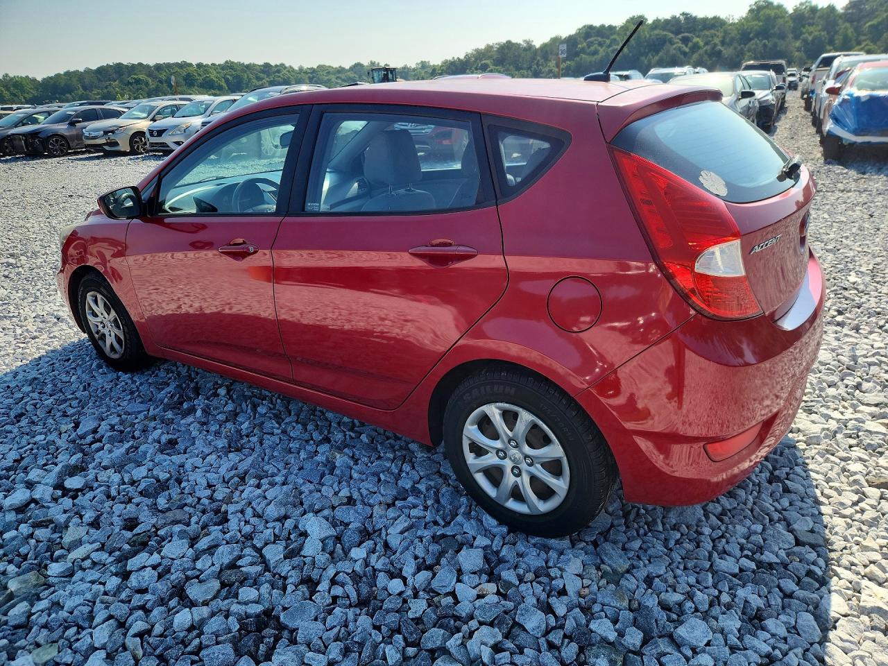2014 Hyundai Accent Gs Red vin: KMHCT5AE5EU183824