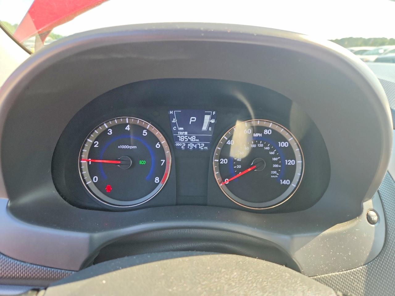 2014 Hyundai Accent Gs Red vin: KMHCT5AE5EU183824