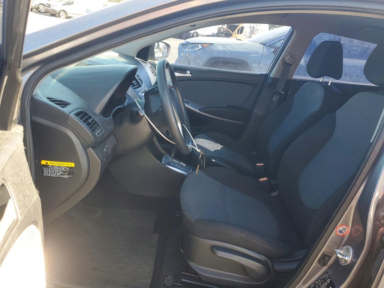 2014 Hyundai Accent Gs Gray vin: KMHCT5AE5EU192927