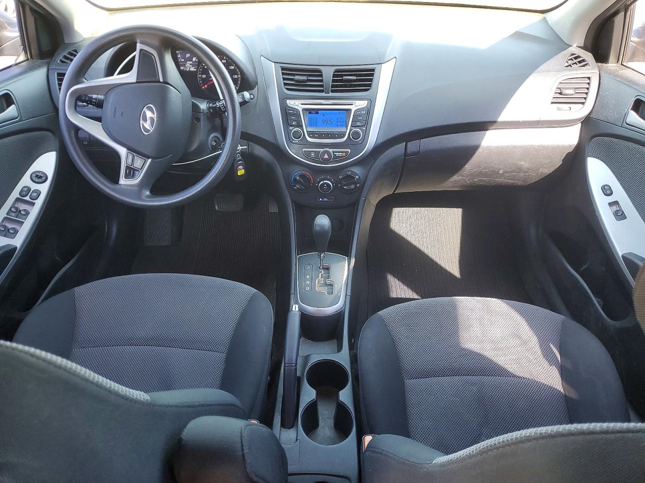 2014 Hyundai Accent Gs Gray vin: KMHCT5AE5EU192927