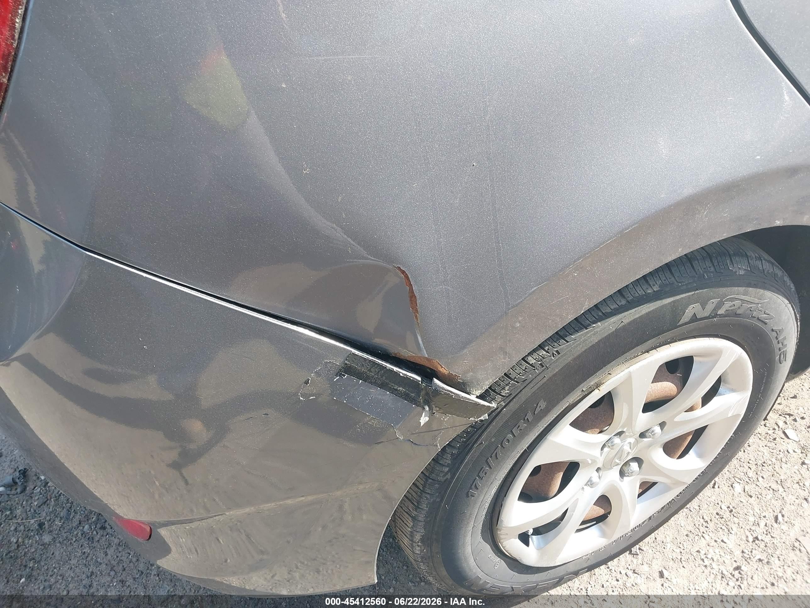 2014 Hyundai Accent Gs Серый vin: KMHCT5AE5EU193155