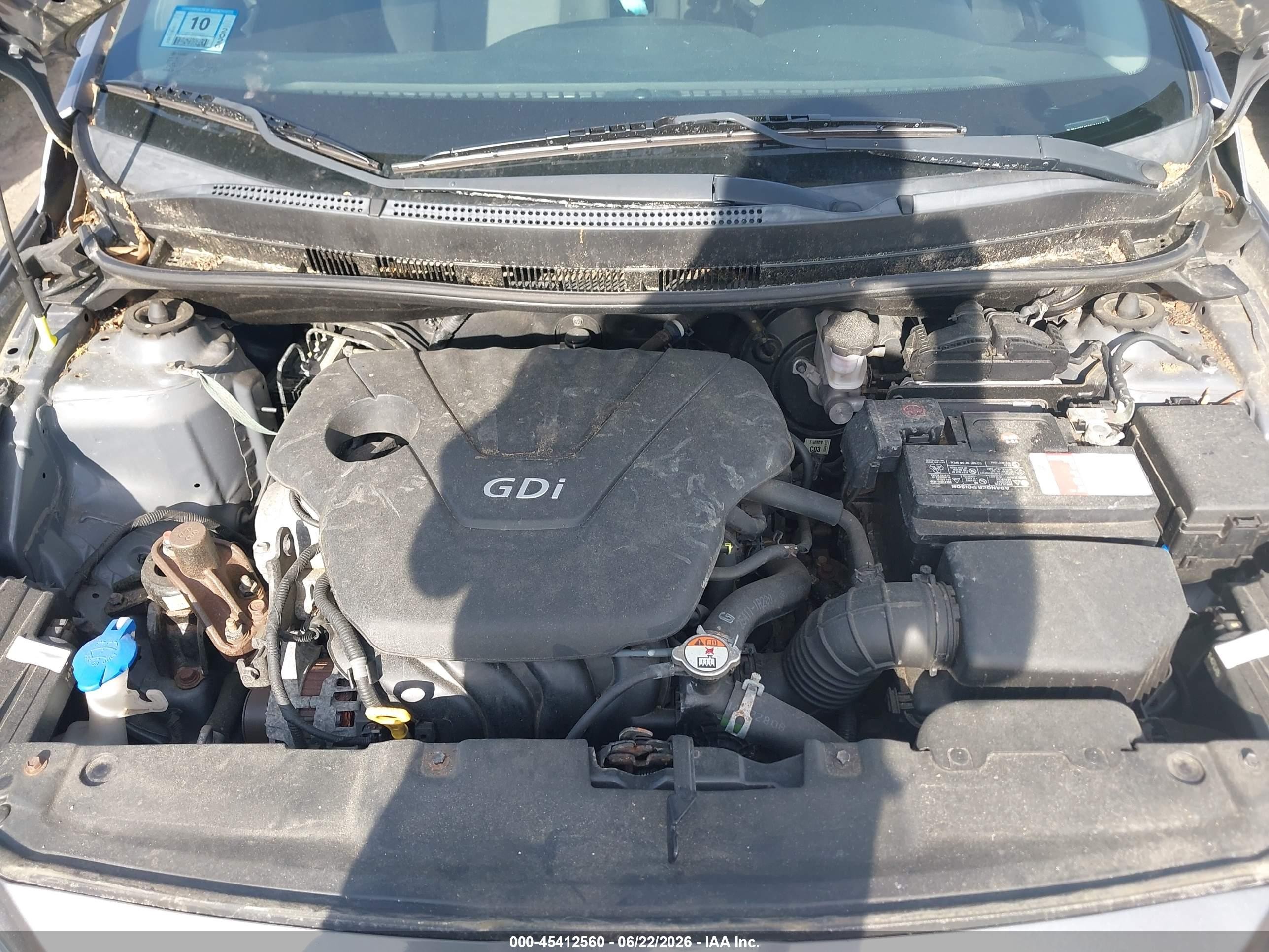 2014 Hyundai Accent Gs Серый vin: KMHCT5AE5EU193155