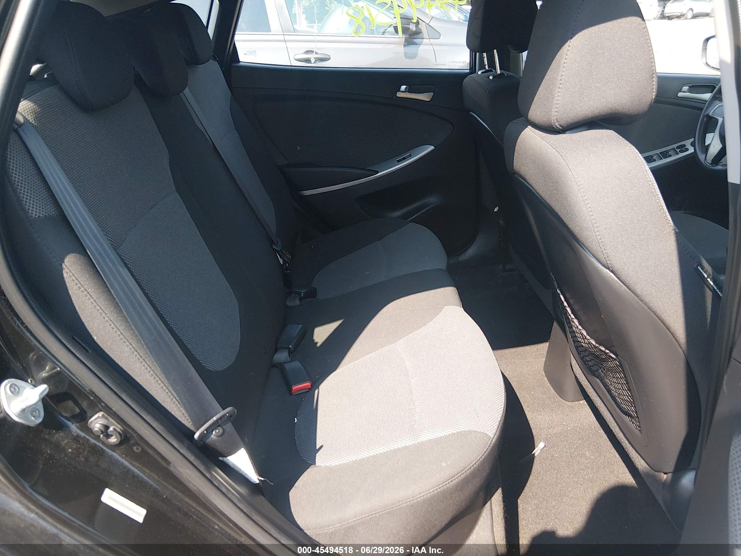 2014 Hyundai Accent Gs Черный vin: KMHCT5AE5EU194001