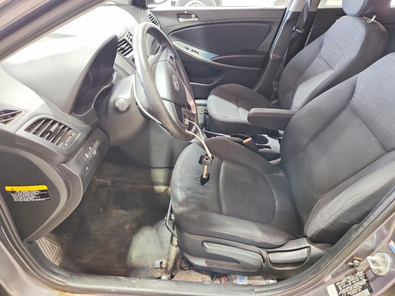2015 Hyundai Accent Gs Угольный vin: KMHCT5AE5FU212384