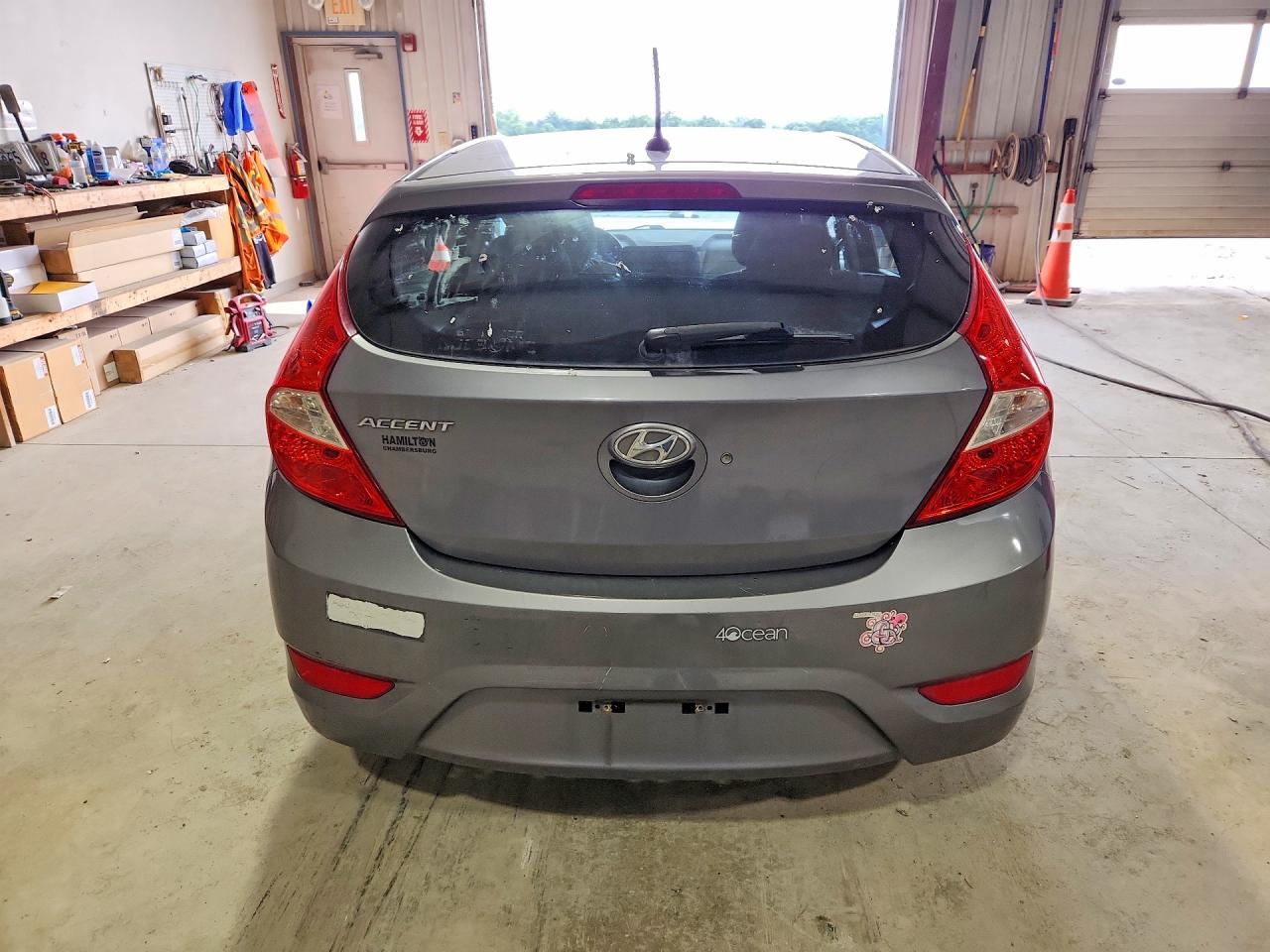 2015 Hyundai Accent Gs Угольный vin: KMHCT5AE5FU212384