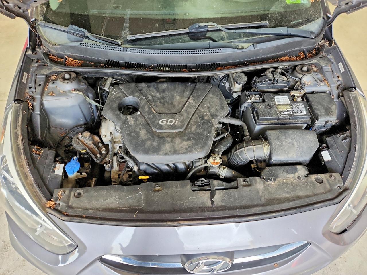 2015 Hyundai Accent Gs Угольный vin: KMHCT5AE5FU212384