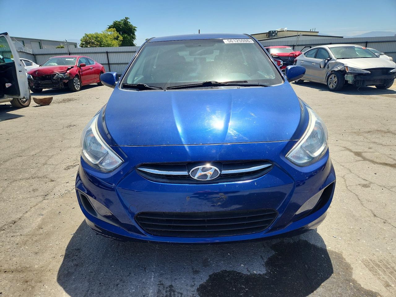 2015 Hyundai Accent Gs Blue vin: KMHCT5AE5FU227791