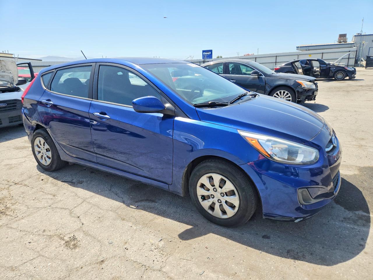 2015 Hyundai Accent Gs Blue vin: KMHCT5AE5FU227791