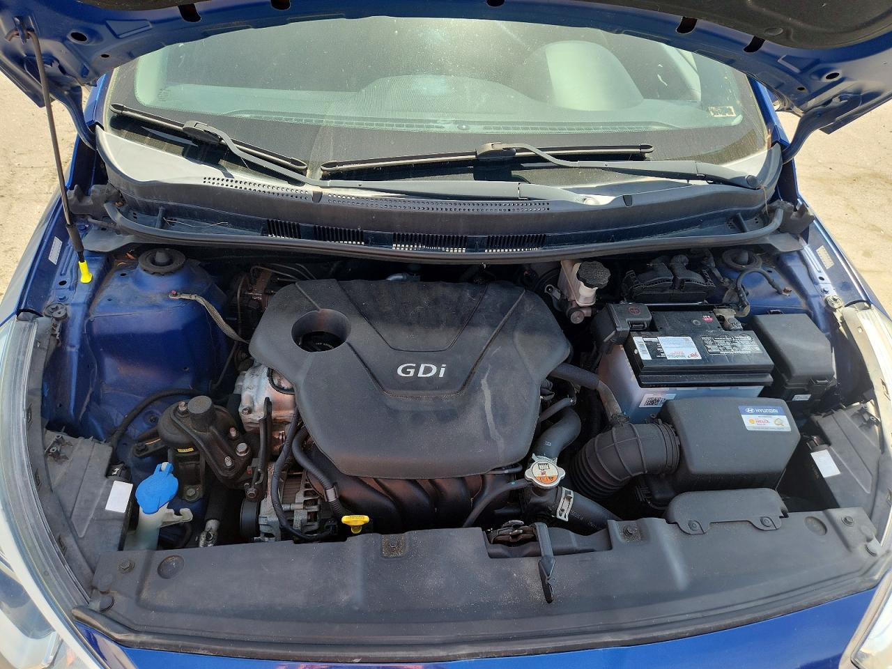 2015 Hyundai Accent Gs Blue vin: KMHCT5AE5FU227791
