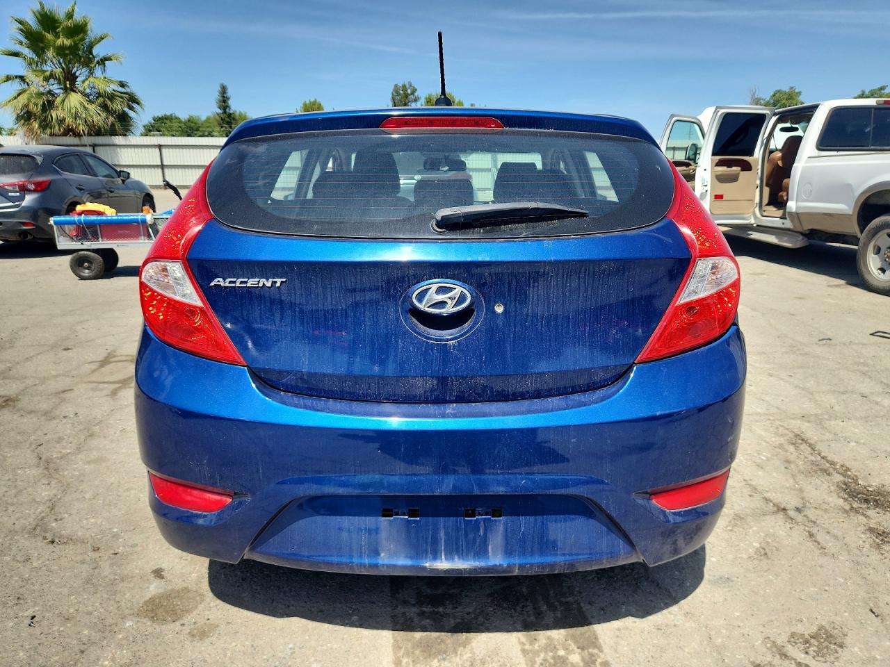 2015 Hyundai Accent Gs Blue vin: KMHCT5AE5FU227791
