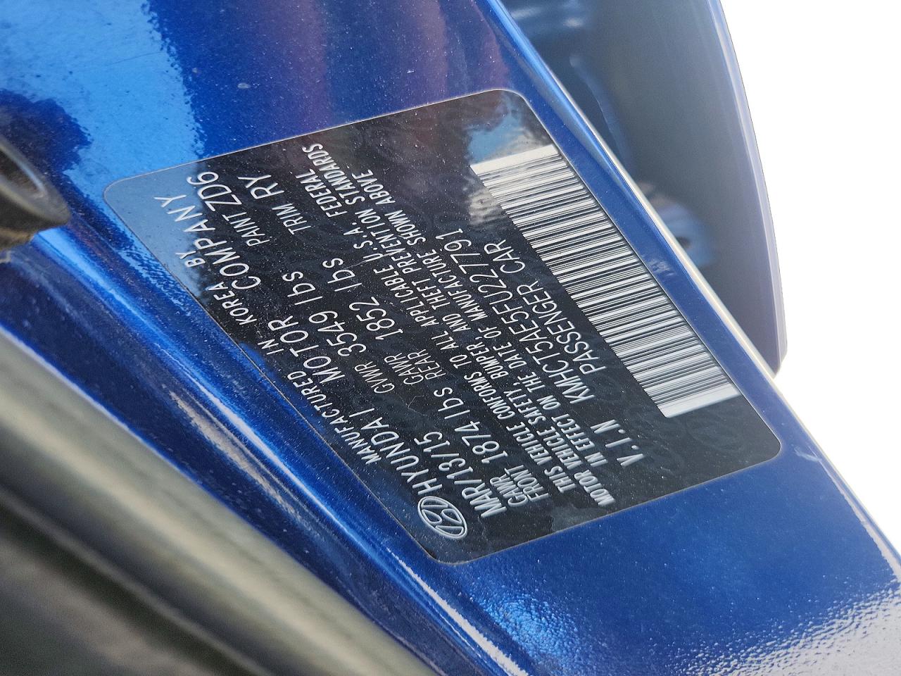 2015 Hyundai Accent Gs Blue vin: KMHCT5AE5FU227791